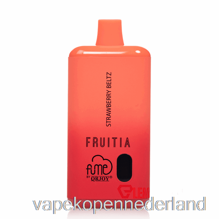 Vape Nederland Fruitia X Fume 8000 Wegwerp Aardbei Beltz